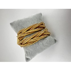 Sarı Taşlı Bileklik